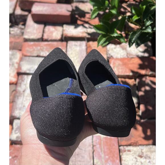 Rothy’s Women's The Point Flats Size 9
Black & Blue Knit Slip On Shoe Wa… - Picture 15 of 17